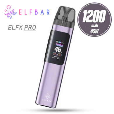 Pod система Elf Bar - ELFX Pro 1200mah (Purple) - фото 1