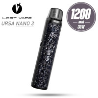 Под система Lost Vape - Ursa Nano 3 Pod Kit 1200mah (Glacial Black)