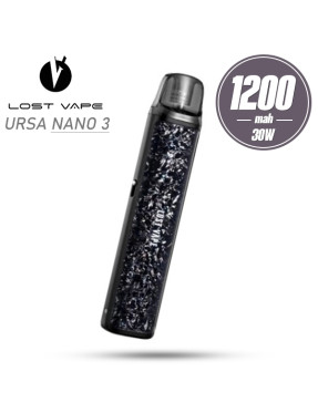 Под система Lost Vape - Ursa Nano 3 Pod Kit 1200mah (Glacial Black)