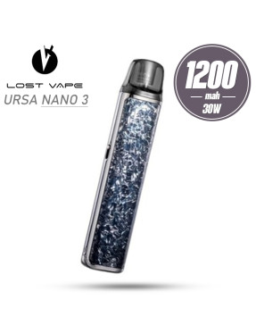 Под система Lost Vape - Ursa Nano 3 Pod Kit 1200mah (Glacial Silver)
