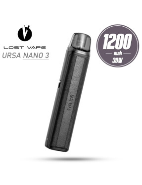 Под система Lost Vape - Ursa Nano 3 Pod Kit 1200mah (Twill Black)