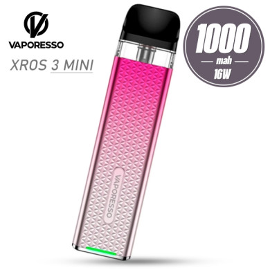 Pod система Vaporesso - XROS 3 Mini 1000mah (Rose Pink) - фото 1