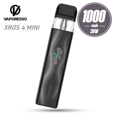 Под система Vaporesso - XROS 4 Mini 1000mah (Black) - фото 1