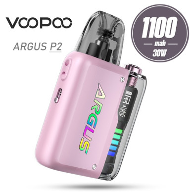 Под система VooPoo - Argus P2 Pod Kit 1100mah (Crystal Pink) - фото 1