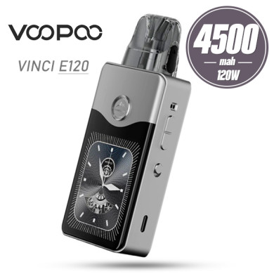 Под система VooPoo - Vinci E120 Pod Kit 4500mah (Glow Silver) - фото 1