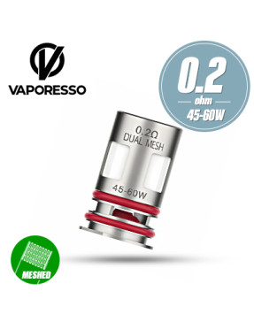 Випаровувач Vaporesso - GTX Dual Mesh Coil 0.2Ω
