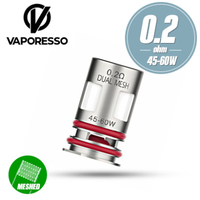 Испаритель Vaporesso - GTX Dual Mesh Coil 0.2Ω - фото 1