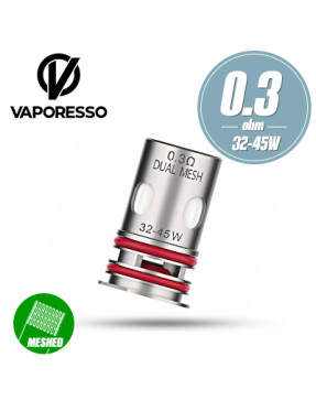 Випаровувач Vaporesso - GTX Dual Mesh Coil 0.3Ω