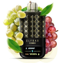 Одноразовый под Elf Bar - COMBO 20000 (Green Grape & Grape) ⟳⚡700mAh 50mg