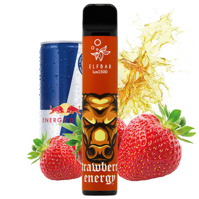 Одноразка Elf Bar - Lux 1500 (Strawberry Energy) 1500mAh 50mg - фото 1