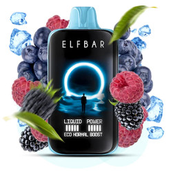 Одноразка Elf Bar - Moon Night 40000 (Blue Razz Ice) ⟳⚡ 850mAh 50mg