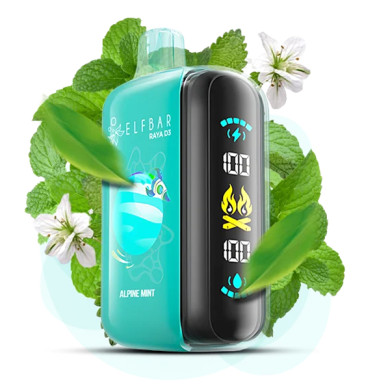 Одноразка Elf Bar - RAYA D3 (Alpine Mint) ⟳⚡850mAh 50mg - фото 1