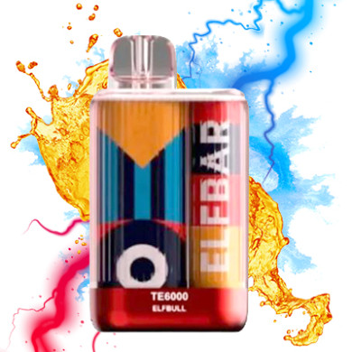 Одноразка Elf Bar - TE6000 (Elf Bull) ⟳⚡ 550mAh 50mg - фото 1