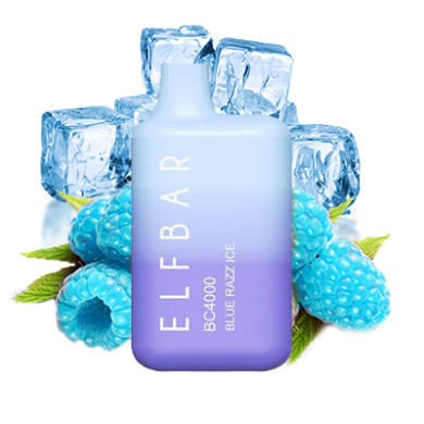 Одрноразка Elf Bar - BC4000 (Blue Razz Ice) ⟳⚡ 650mAh 50mg - фото 1