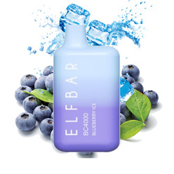 Одрноразка Elf Bar - BC4000 (Blueberry Ice) ⟳⚡ 650mAh 50mg