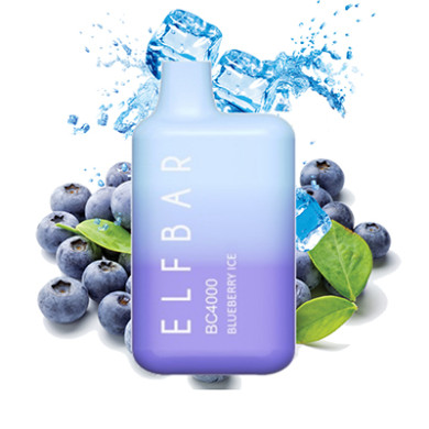 Одрноразка Elf Bar - BC4000 (Blueberry Ice) ⟳⚡ 650mAh 50mg - фото 1