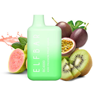 Одрноразка Elf Bar - BC4000 (Kiwi Passionfruit Guava) ⟳⚡ 650mAh 50mg - фото 1