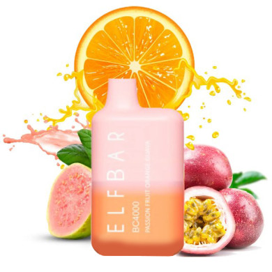 Одрноразка Elf Bar - BC4000 (Passion Fruit Orange Guava) ⟳⚡ 650mAh 50mg - фото 1