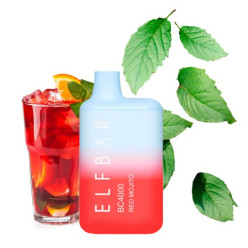 Одрноразка Elf Bar - BC4000 (Red Mojito) ⟳⚡ 650mAh 50mg