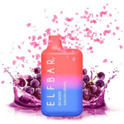 Одрноразка Elf Bar - BC4000 (Sakura Grape) ⟳⚡ 650mAh 50mg