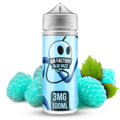 Жидкость для электронных сигарет Air Factory - Blue Razz 100ml 3mg - фото 1