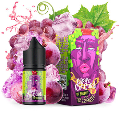 Жидкость для электронных сигарет in Bottle - Grape Concord Salt 30ml 30mg - фото 1