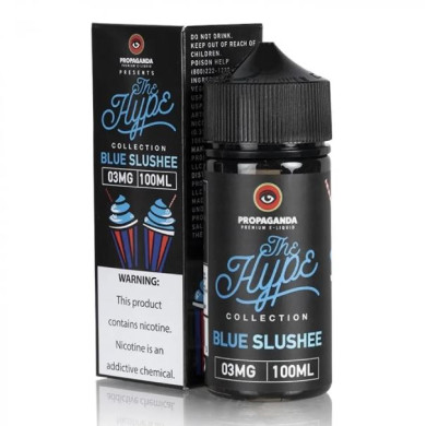 Жидкость для электронных сигарет Propaganda - The Hype Collection - Blue Slushee 3 mg 100 ml  - фото 1