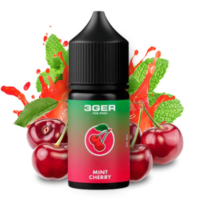 Рідина 3Ger - Mint Cherry 30ml 50mg - фото 1