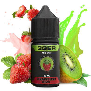 Рідина 3Ger - Strawberry Kiwi 30ml 50mg - фото 1