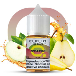 Жидкость ELFLIQ Nic Salts - Apple Pear 30ml 50mg Жидкость ELFLIQ Nic Salts - Apple Pear 30ml 50mg
