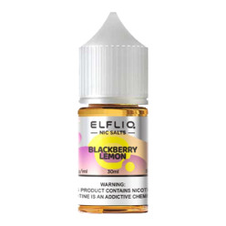 Рідина ELFLIQ Nic Salts - Blackberry Lemon 30ml 50mg