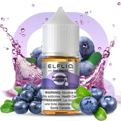Жидкость ELFLIQ Nic Salts - Blueberry 30ml 50mg