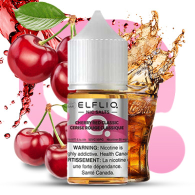Жидкость ELFLIQ Nic Salts - Cherry Cola 30ml 50mg - фото 1