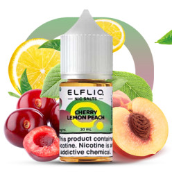 Жидкость ELFLIQ Nic Salts - Cherry Lemon Peach 30ml 50mg Жидкость ELFLIQ Nic Salts - Cherry Lemon Peach 30ml 50mg
