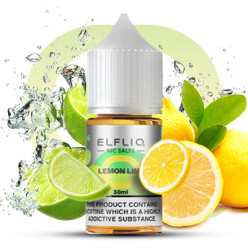 Жидкость ELFLIQ Nic Salts - Lemon Lime 30ml 50mg Жидкость ELFLIQ Nic Salts - Lemon Lime 30ml 50mg