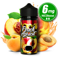 Рідина Flamingo - Peach Apricot 100ml 0mg + нікобустер 6mg