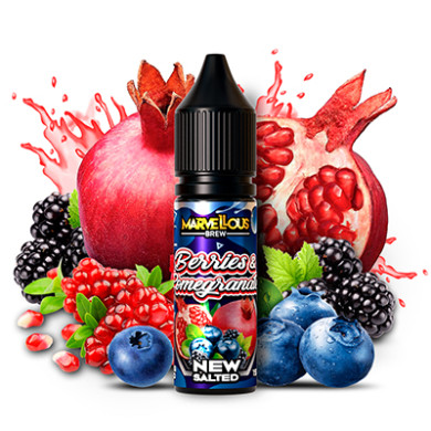 Рідина Marvellous - Berries Pomegranate 15ml 50mg - фото 1