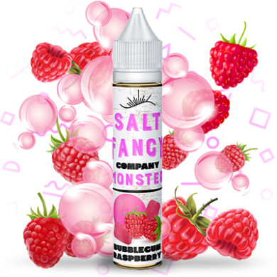 Жидкость для электронных сигарет на основе солевого никотина Fancy Monster - Bubblegum Raspberry Salt 30ml 50mg - фото 1