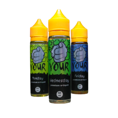 Набор жидкостей для электронных сигарет Your 3х60ml 0mg - фото 1