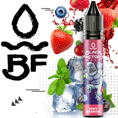 Жидкость Black Factory - Mint Berry 30ml 65mg - фото 1
