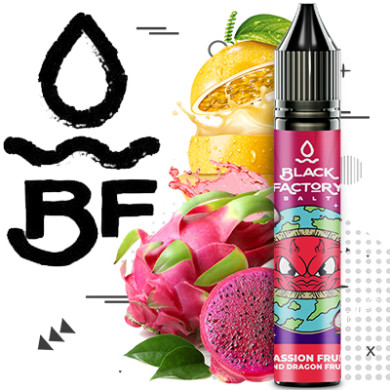 Рідина Black Factory - Passion Fruit and Dragon Fruit 30ml 65mg - фото 1