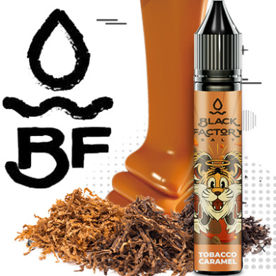 Рідина Black Factory - Tobacco Caramel 30ml 65mg - фото 1
