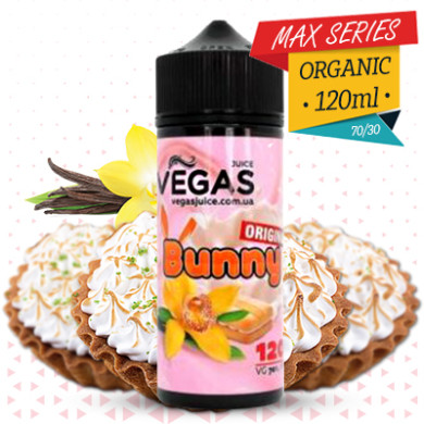 Рідина для електронних сигарет Vegas - Original Bunny 120ml 3mg - фото 1