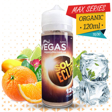 Рідина для електронних сигарет Vegas - Solar Eclipse 120ml 0mg - фото 1