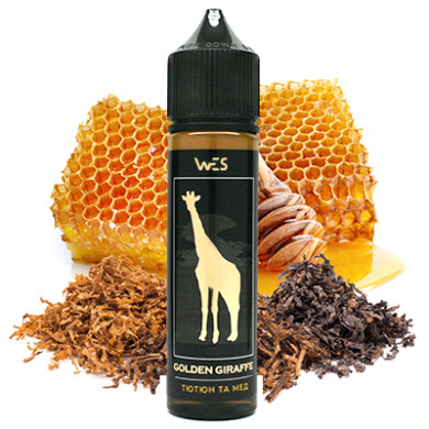 Рідина для електронних сигарет WES - Golden Giraffe Тютюн та Мед 60ml 6mg - фото 1
