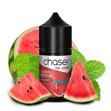 Жидкость Chaser - Кавун Ментол Salt 30ml 50mg - фото 1