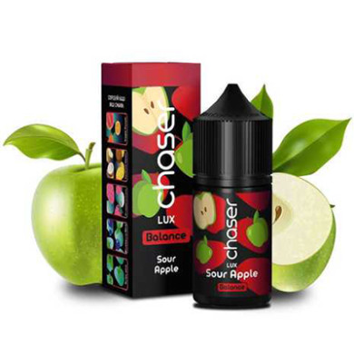 Жидкость Chaser - LUX Sour Apple 30ml 65mg - фото 1