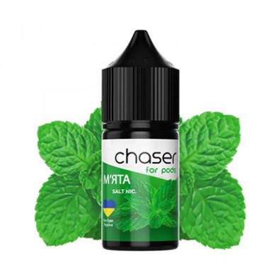 Жидкость Chaser - М'ята Salt 30ml 50mg - фото 1