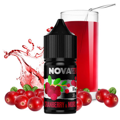 Жижа NOVA - Cranberry Mors Salt 30ml 50mg - фото 1