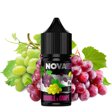 Жижа NOVA - Double Grape Salt 30ml 50mg - фото 1